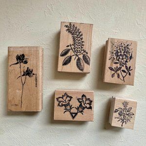 Beautiful Hand-Carved Rubber Stamps